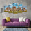 Stonehenge In UK 5 Panels Canvas Wall Art Living Room