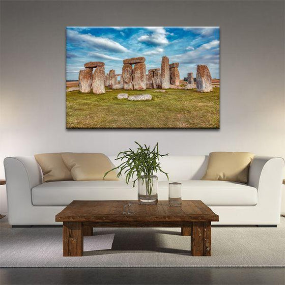 Stonehenge In UK Canvas Wall Art Office