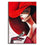 Stylish Woman With Red Hat Wall Art
