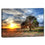 Sunrise And A Solitary Tree Wall Art Canvas