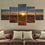 Captivating Sunrise Canvas Wall Art Living Room Ideas