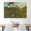 Sunset At Montmajour By Van Gogh Canvas Wall Art Dining Room