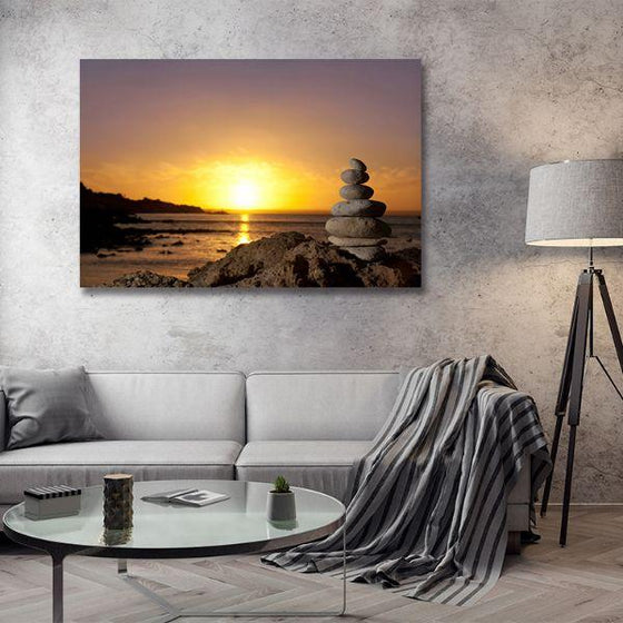 Sunset Over Barossa Valley Canvas Wall Art Living Room