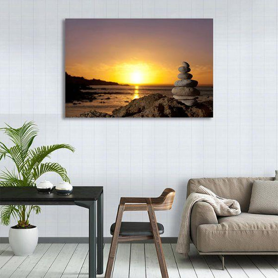 Sunset Over Barossa Valley Canvas Wall Art Print