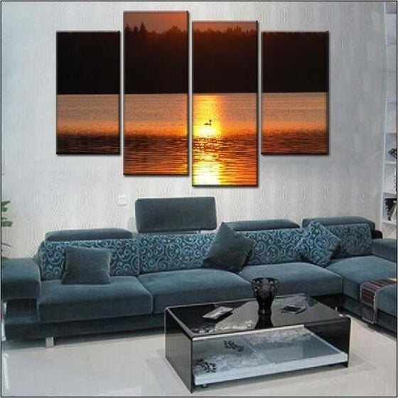 Sunset Wall Print Canvases