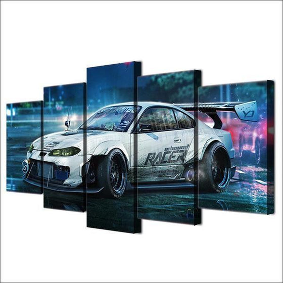 Super Car Wall Art Canvases