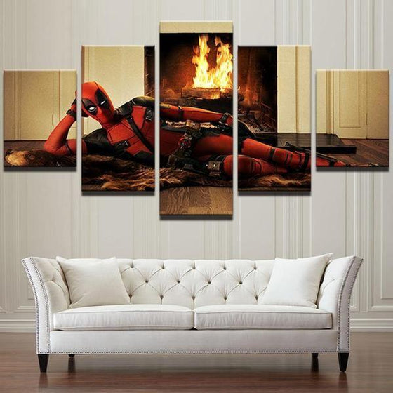 Deadpool Inspired Canvas Wall Art Decor