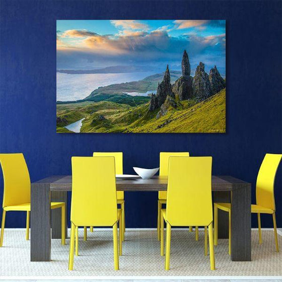 Isle Of Skye Scotland Canvas Wall Art Dining Room