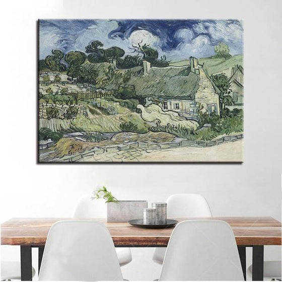 Thatched Cottages Cordeville Wall Art Dining Room