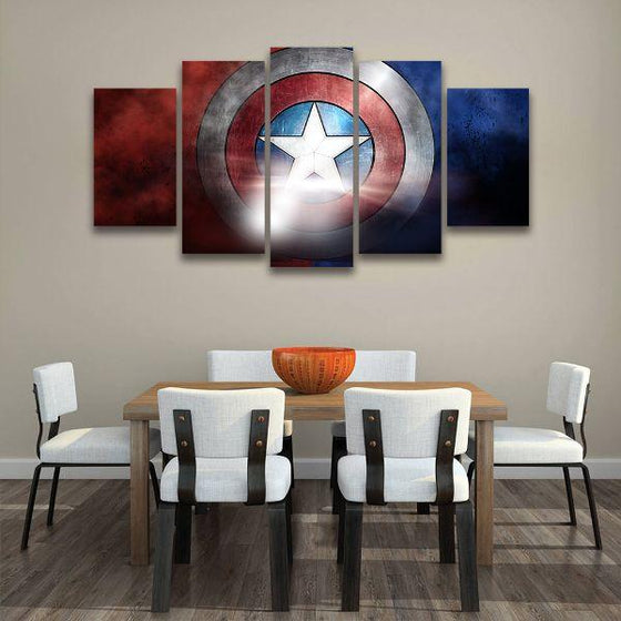 The Indestructible Shield Canvas Wall Art Dining Room