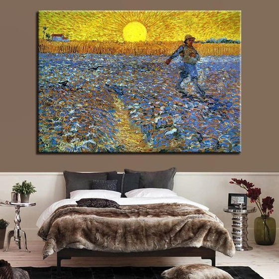 The Sower Van Gogh Wall Art Bedroom