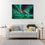 Thingvellir Borealis 1 Panel Canvas Wall Art Living Room