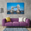 Tower Bridge & Blue Sky Canvas Wall Art Living Room