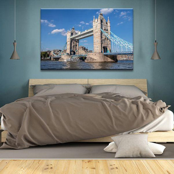Tower Bridge Day View Canvas Wall Art Bedroom