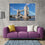 Tower Bridge Day View Canvas Wall Art Living Room