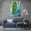 Tropical Plants Canvas Wall Art Decor