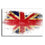 UK Flag Contemporary Canvas Wall Art