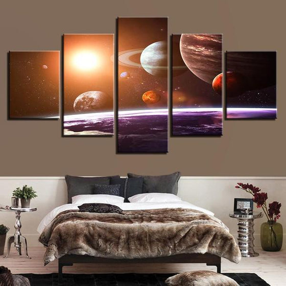 Undiscovered Planet Wall Art Bedroom