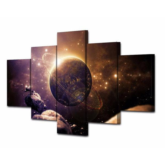 Undiscovered Planet Wall Art Canvas