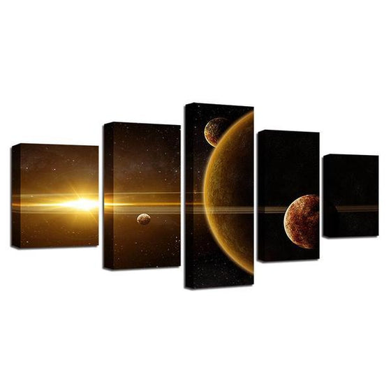 Unknown Planets Wall Art Decor