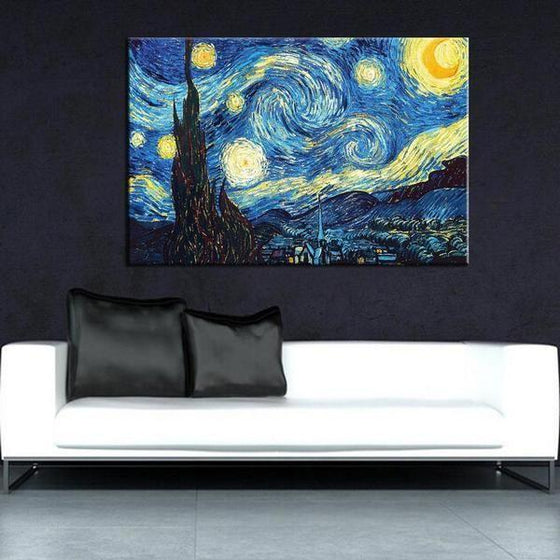 Van Gogh Starry Night Canvas Wall Art