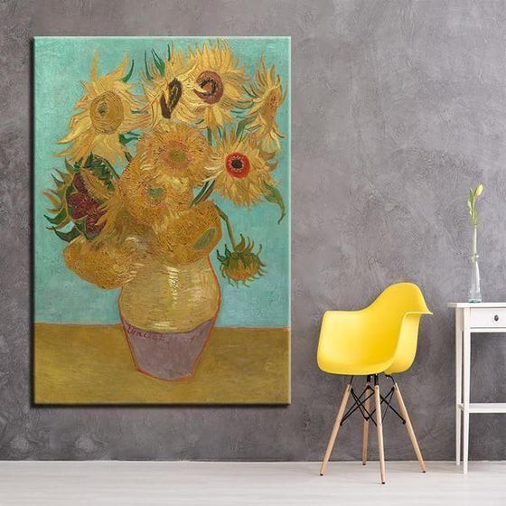 Van Gogh Sunflowers Wall Art Decoration