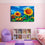 Vibrant Sunflower Canvas Wall Art Decor