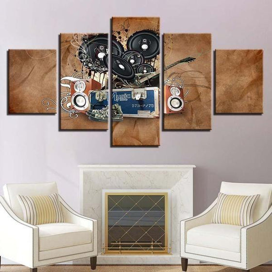Wall Art For Music Lovers Canvases