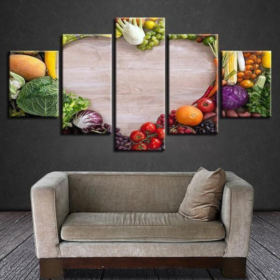 Wall Art Fruit And Vegetables