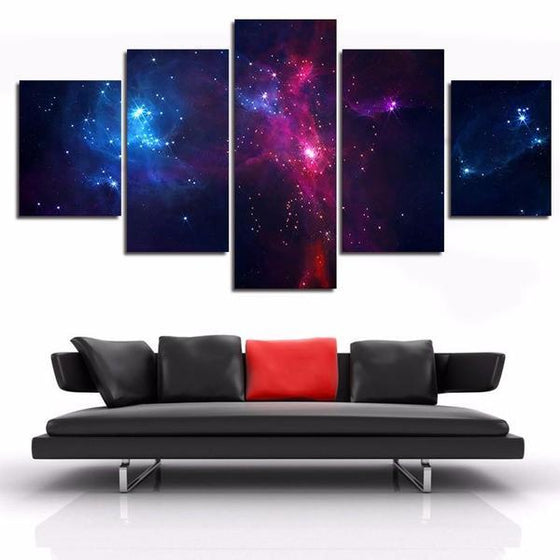 Wall Art Galaxy Canvas
