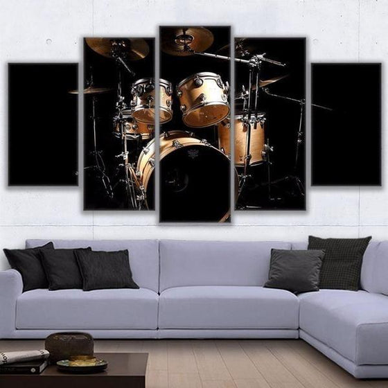 Wall Art Instruments Canvases
