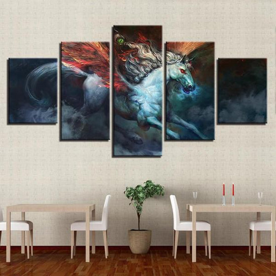 Wall Art Mystical Creature Unicorn Dining Room
