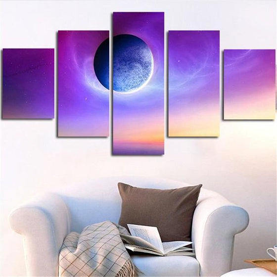 Wall Art Outer Space Canvas