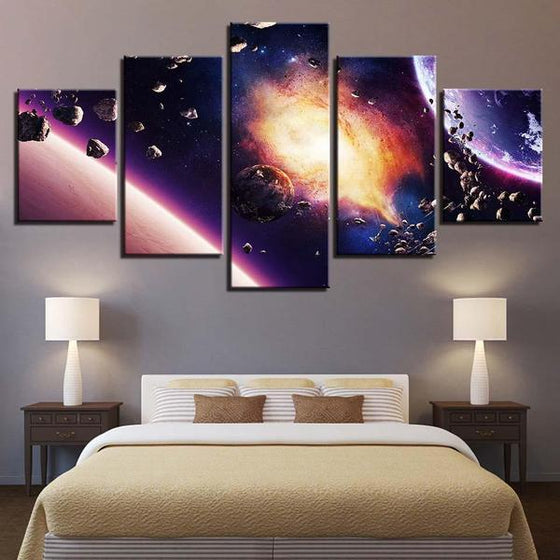 Wall Art Planets Bedroom
