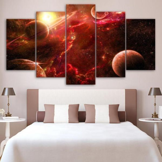 Wall Art Planets Decors