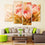 Blooming Pink Tulip Canvas Wall Art Decor