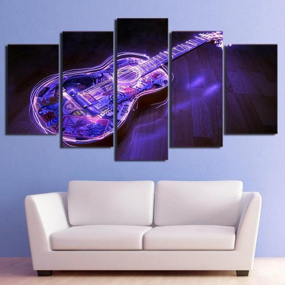 Wall Art Related To Music Idea