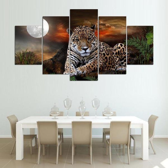 Wall Art Snow Leopard Canvas
