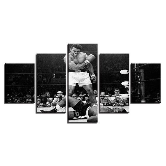 Boxing People Viewing Canvas Wall Art Decor