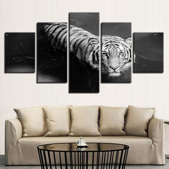 Wall Art White Tiger