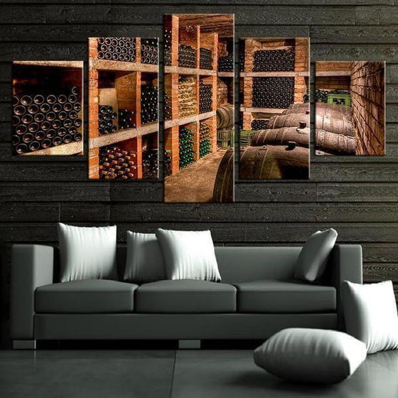 Wall Art Wine Rack Decor