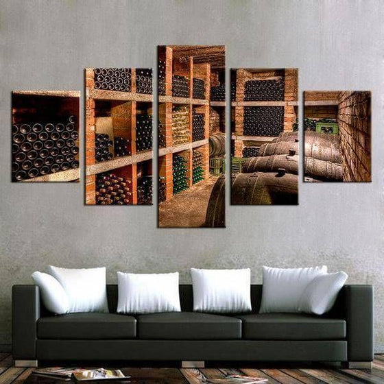 Wall Art Wine Rack