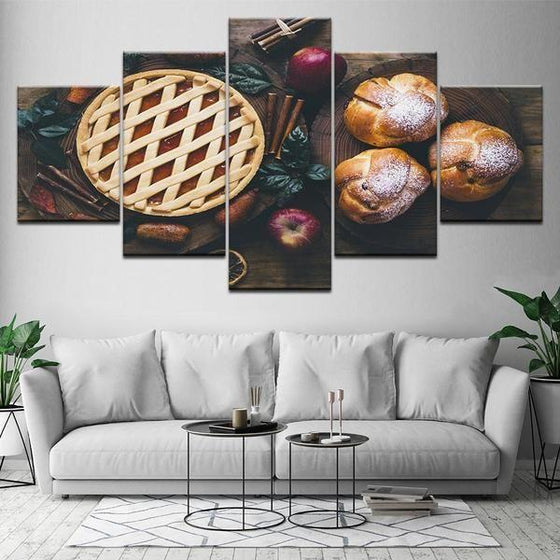 Freshly Baked Apple Pie Canvas Wall Art Ideas