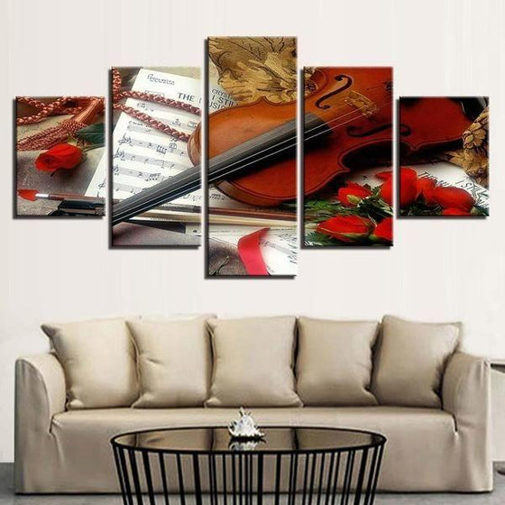 Wall Art With Music Theme
