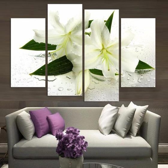 Wall Art With Yellow Flowers Canvases