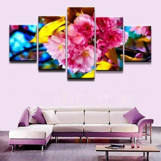 Wall Art With Yellow Flowers Decors