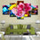 Wall Art With Yellow Flowers Print