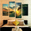 Wall Decor Sunset Canvases