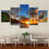 Wall Prints Sunset Canvas