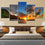 Wall Prints Sunset Canvases